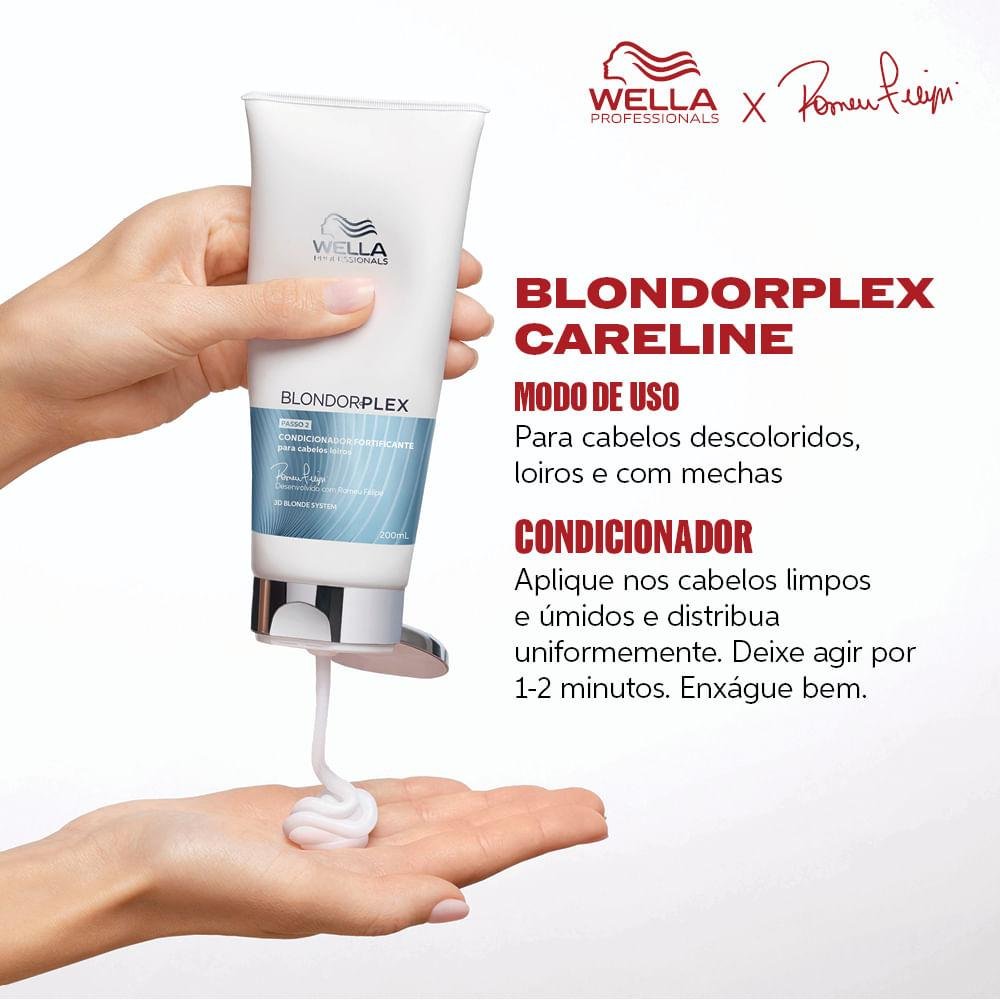 Wella Professionals Blondorplex Condicionador 1000ml 1L 3