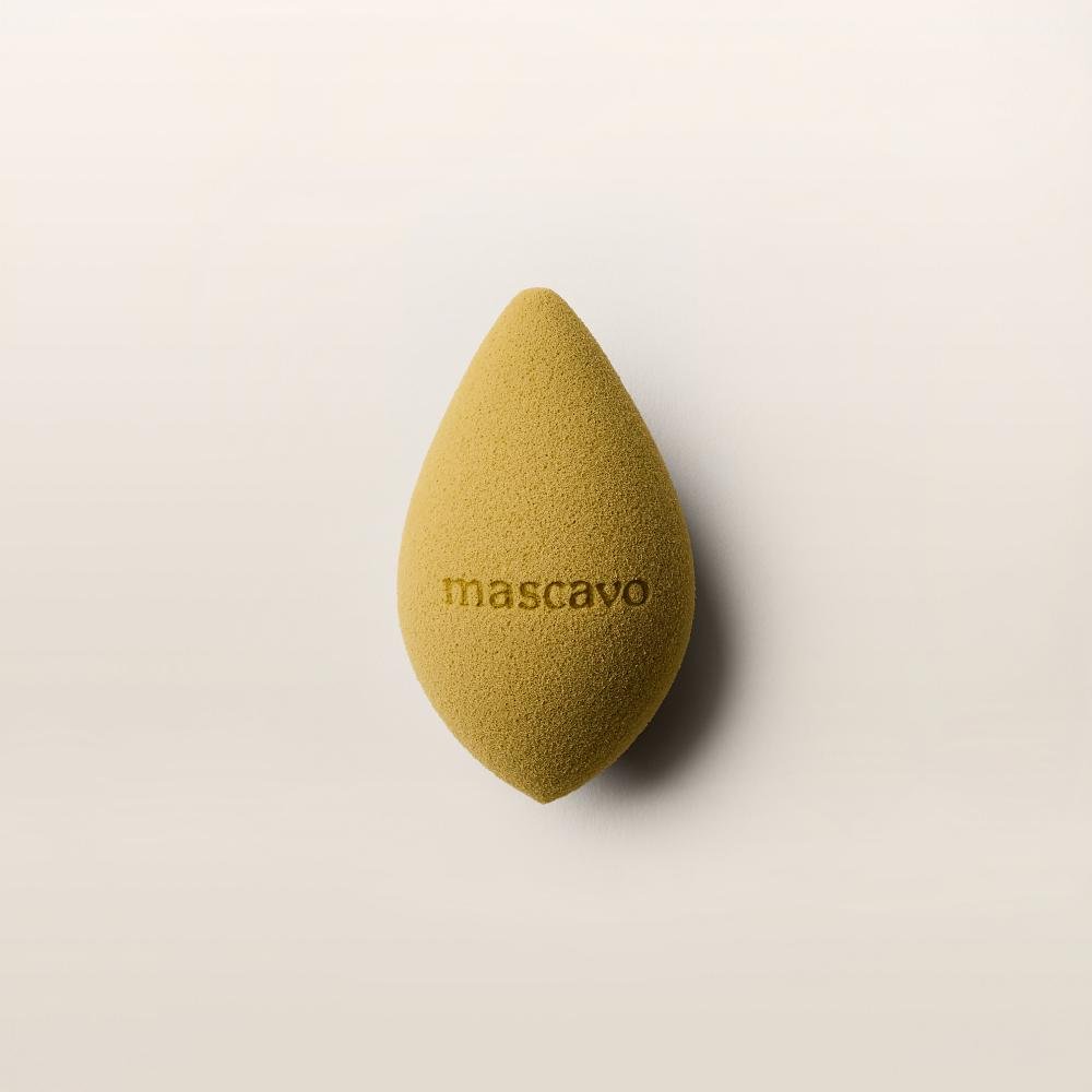 Esponja de Maquiagem Mascavo Pro Blender Dual Tip Amarelo 2