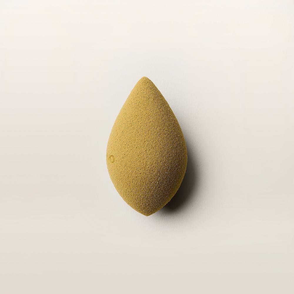 Esponja de Maquiagem Mascavo Pro Blender Dual Tip Amarelo 3