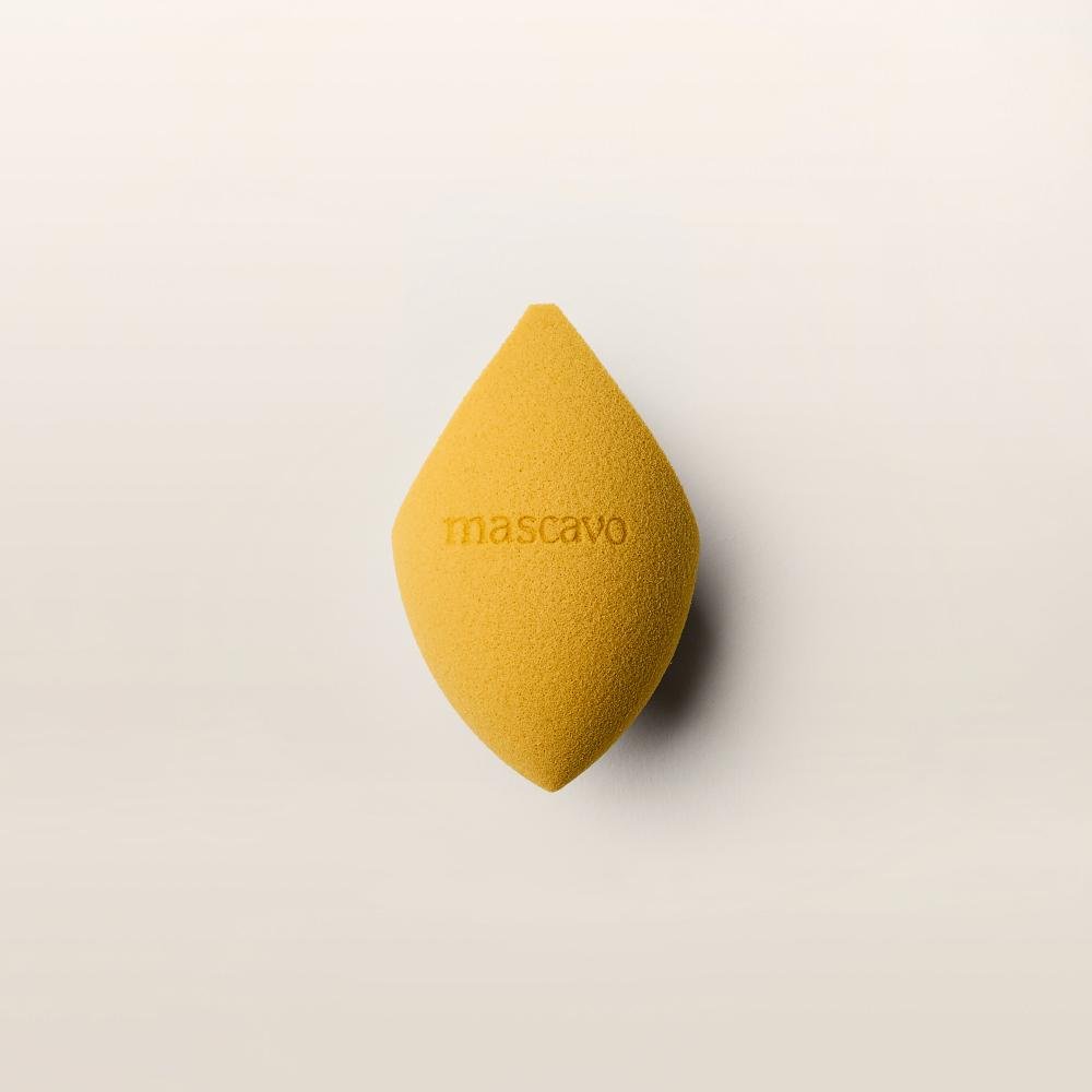Esponja de Maquiagem Mascavo Pro Blender Big Precision Amarelo 2