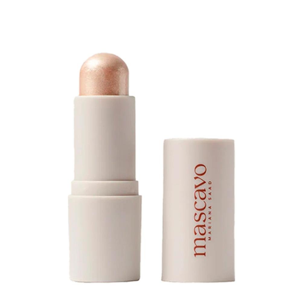 Kit Mascavo Pincel 01+ Blush Oak 6G+Iluminador Champagne 6G ÚNICO 4