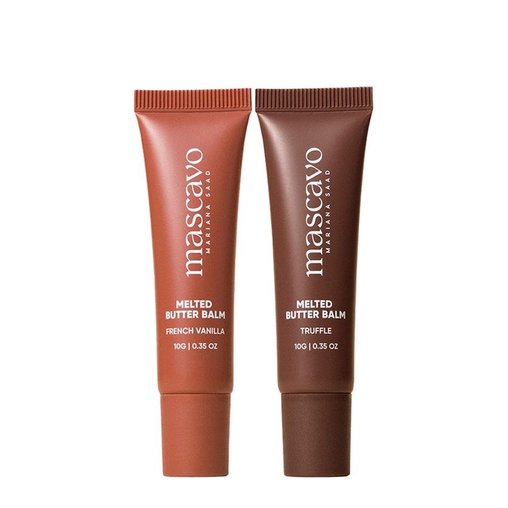 Kit Mascavo Lip Balm French Vanilla 10G+Lip Balm Truffle 10G