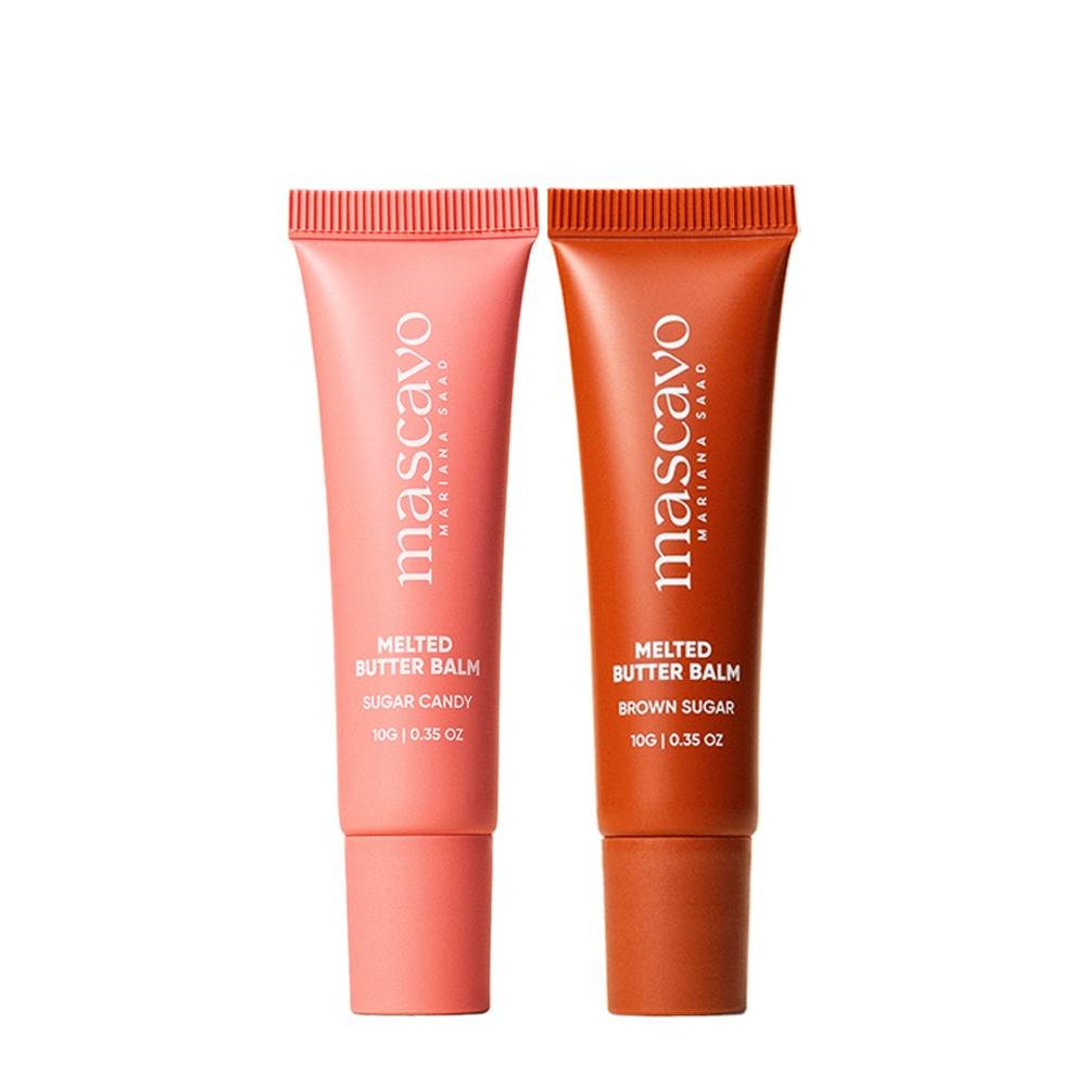 Kit Mascavo Lip Balm Sugar Candy 10G + Lip Balm Brown Sugar 10G