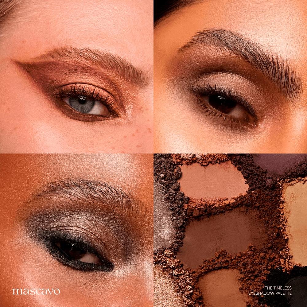 Mascavo The Timeless Paleta de Sombras 10 Tonalidades 12g 12g 3