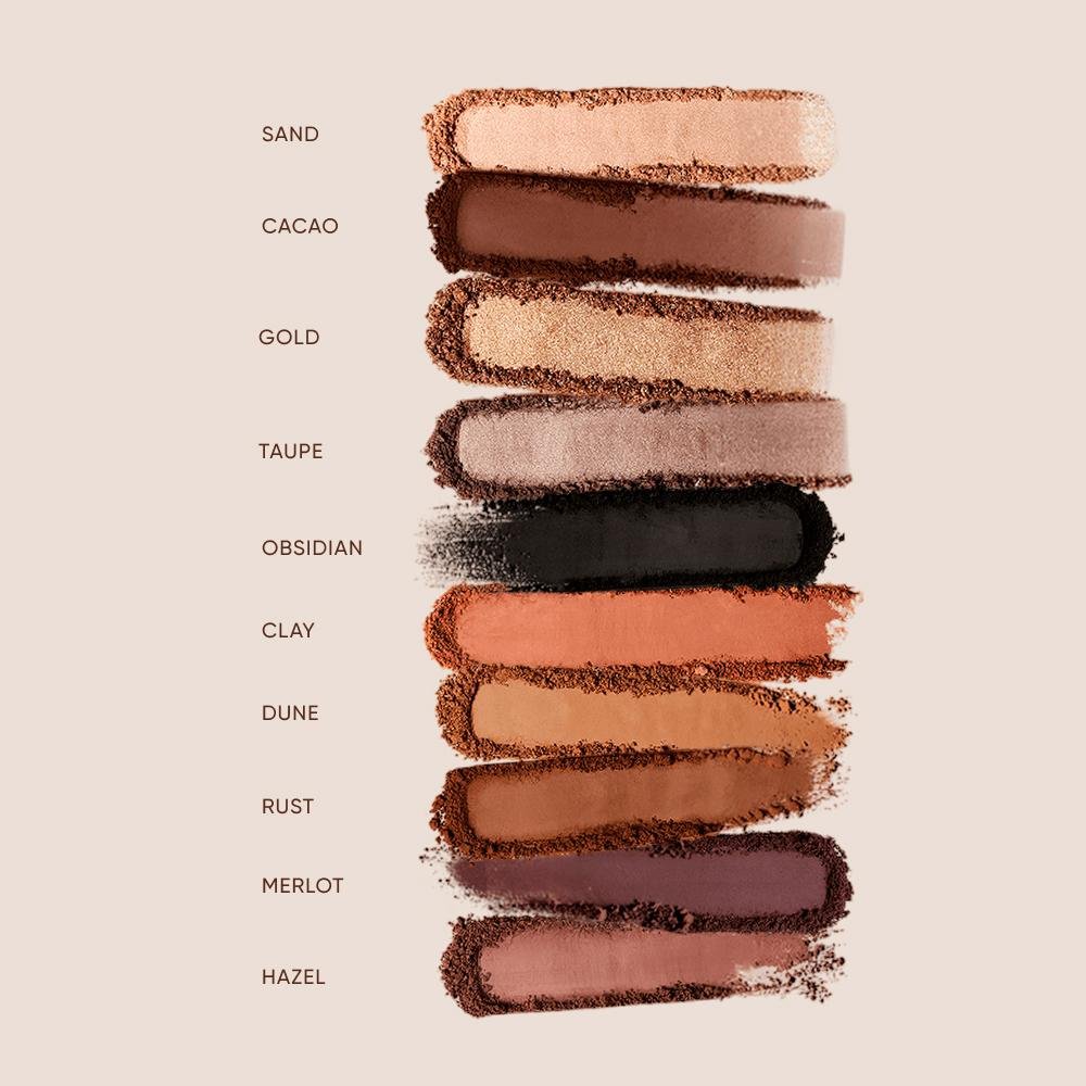 Mascavo The Timeless Paleta de Sombras 10 Tonalidades 12g 12g 8
