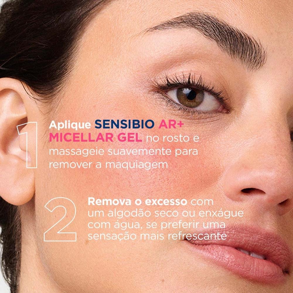 Bioderma Sensibio Ar+ Água Micelar Em Gel 250ml 250ml 7