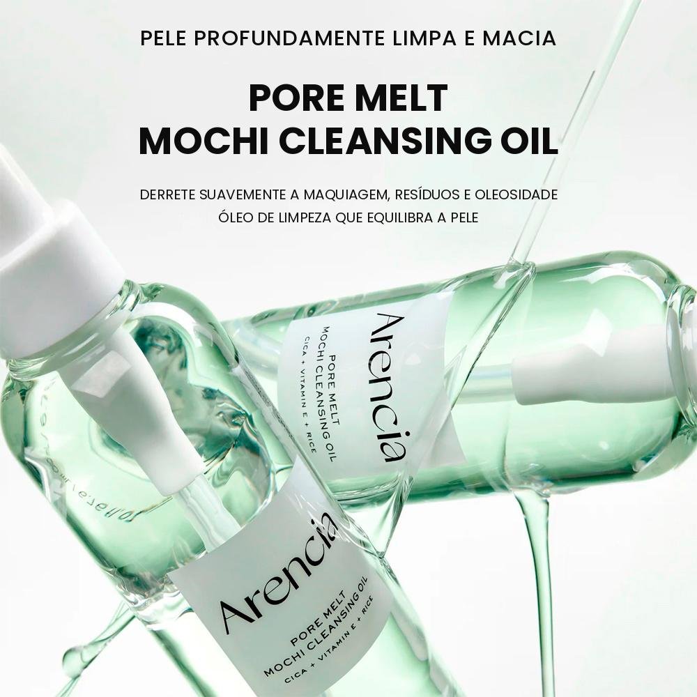 Arencia Pore Melt Mochi Óleo de Limpeza Facial 200ml 200ml 2