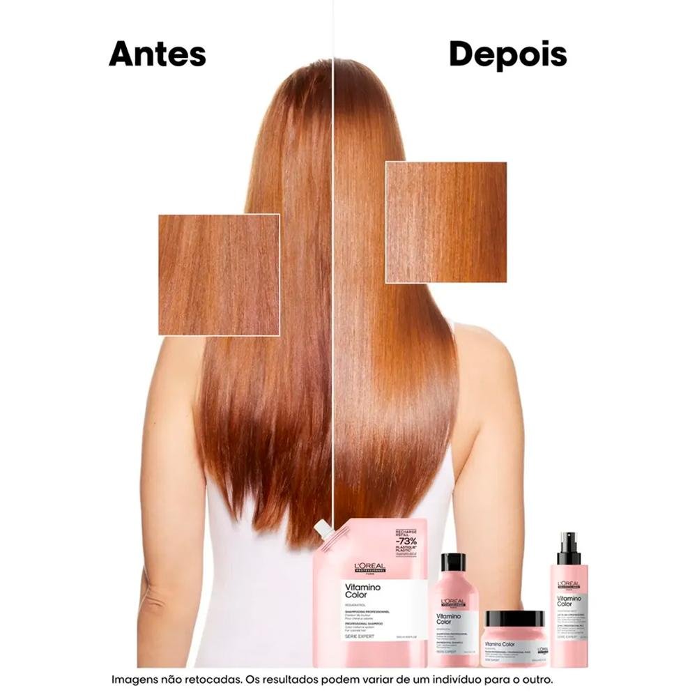 L'Oréal Serie Expert Vitamino Color Shampoo 500ml Refil 500ml 8