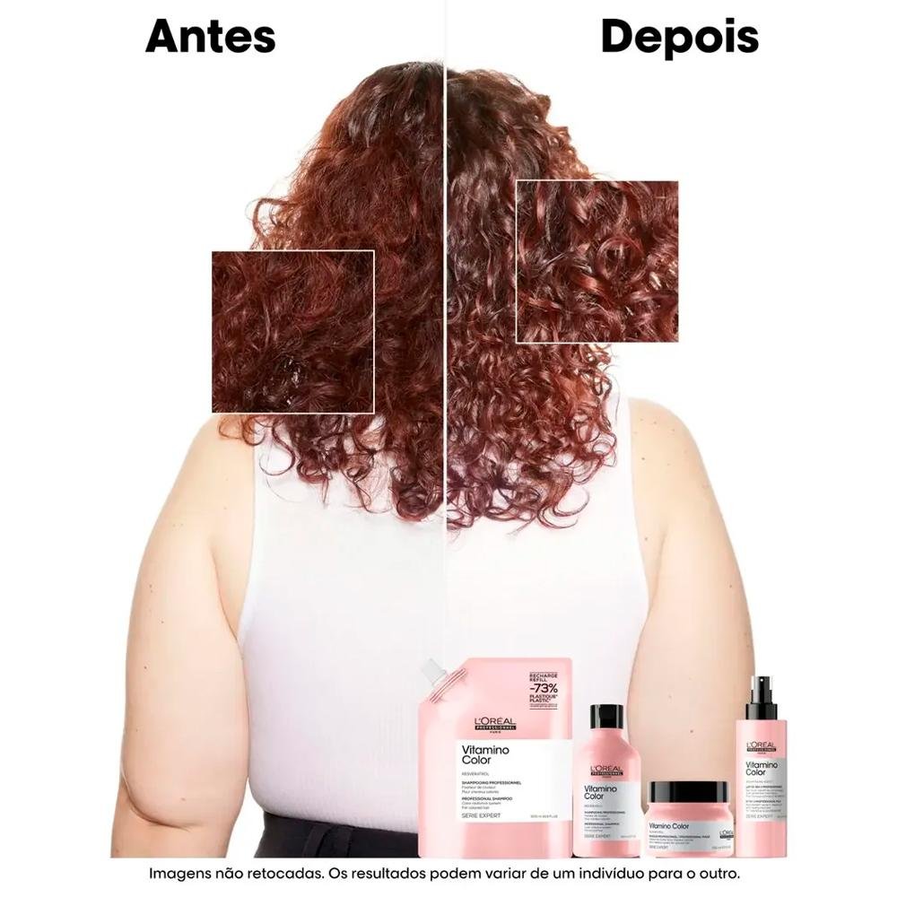 L'Oréal Serie Expert Vitamino Color Shampoo 500ml Refil 500ml 9