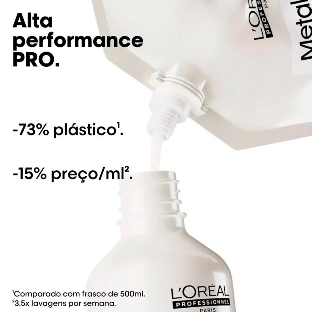 L'Oréal Serie Expert Metal Detox Shampoo 500ml Refil 500ml 2