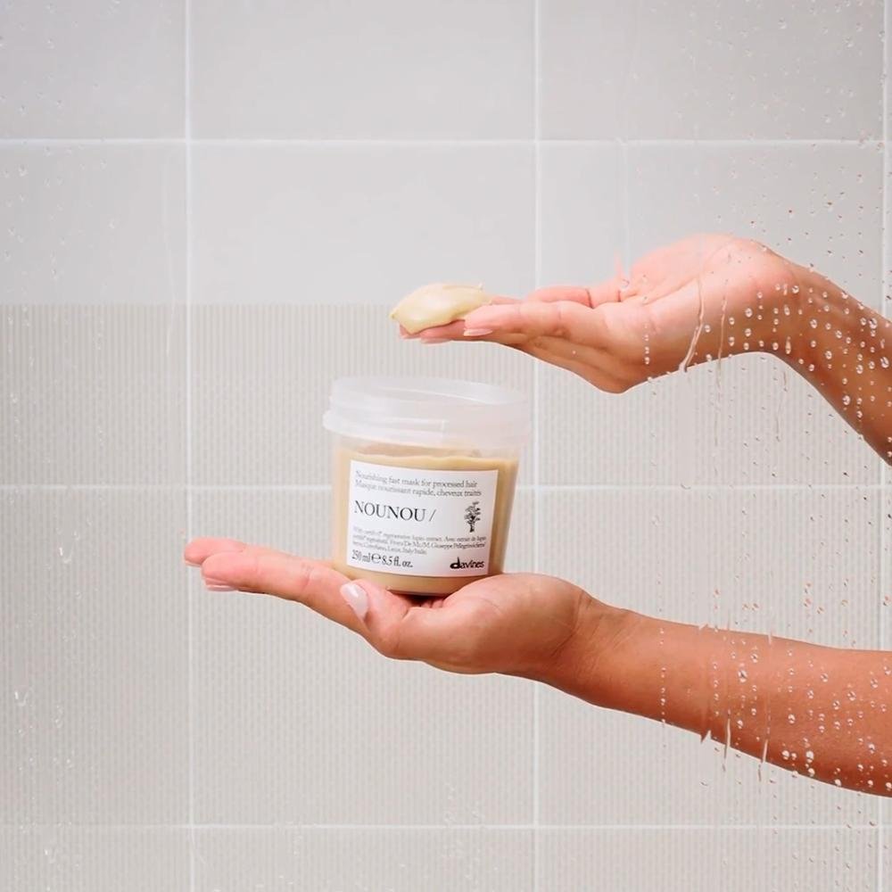 DAVINES ESSENTIAL HAIRCARE NOUNOU MÁSCARA 250ML - NOVA FÓRMULA 250ml 4