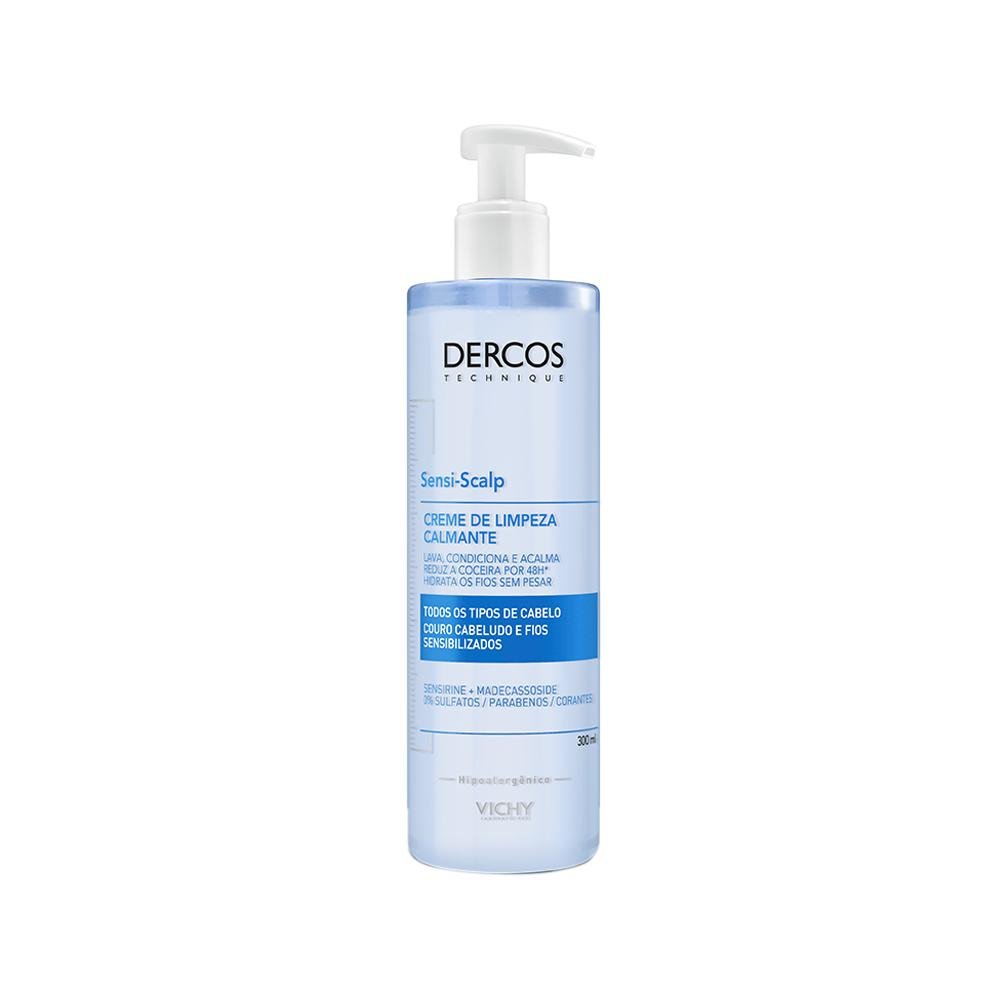 Vichy Dercos Sensi-Scalp Creme De Limpeza Termo Capilar 300ml 300ml 1