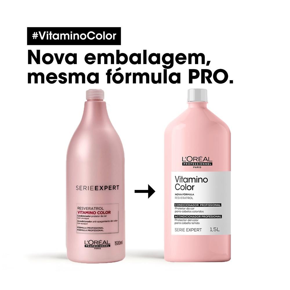 L'Oréal Professionnel Serie Expert Vitamino Color Condicionador 1500Ml 1,5L 3