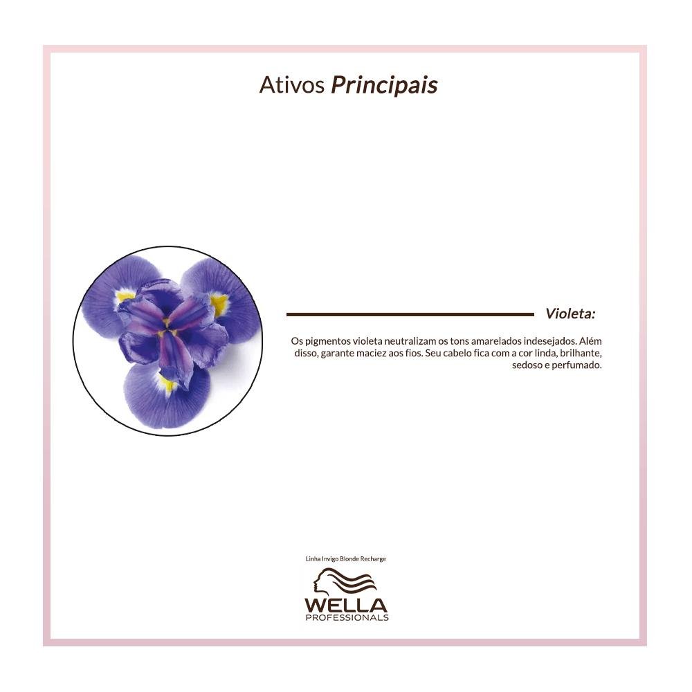 Wella Professionals Invigo Blonde Recharge Cool Blonde Shampoo 1000ml 1L 4