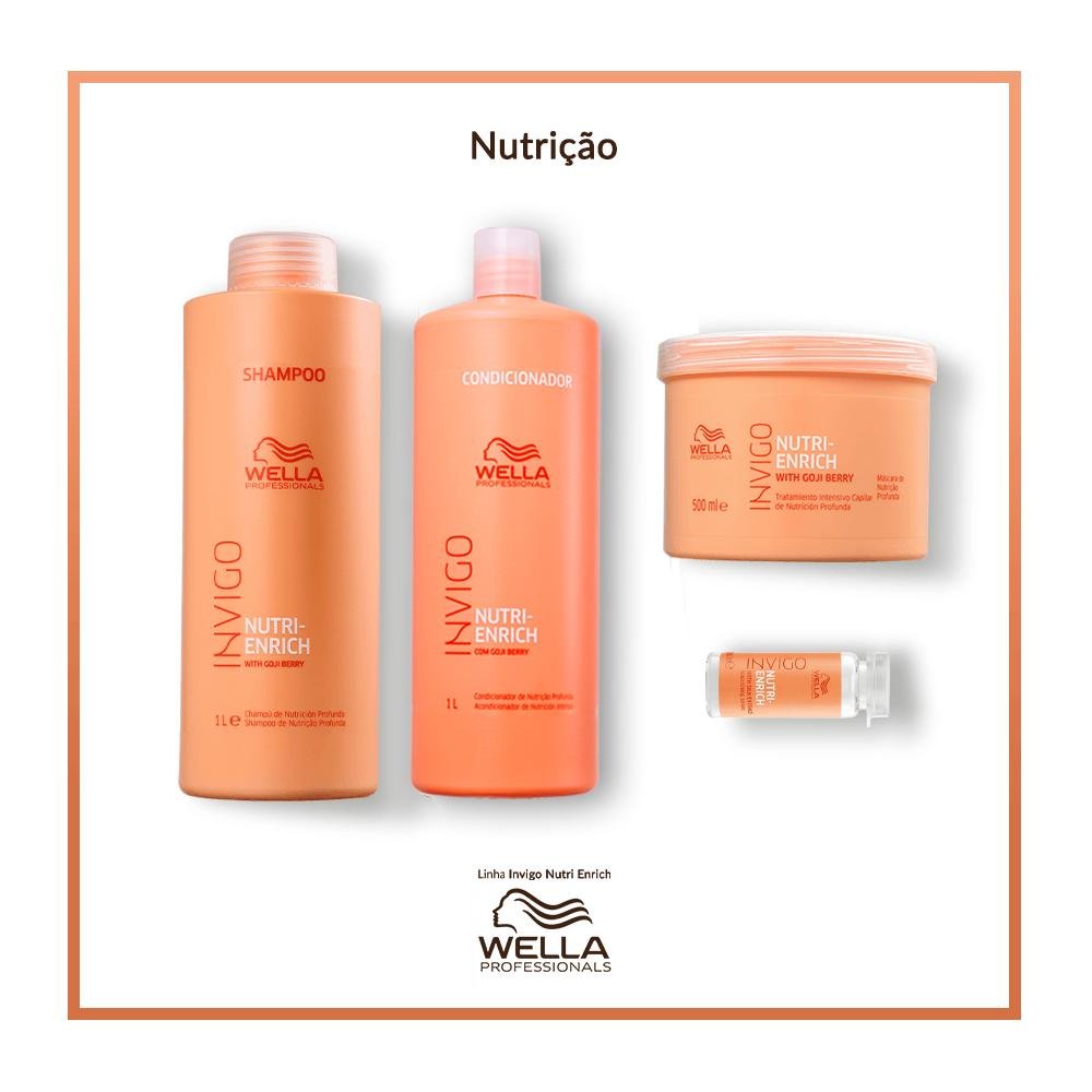 Wella Professionals Invigo Enrich Condicionador 1000ml 1L 6