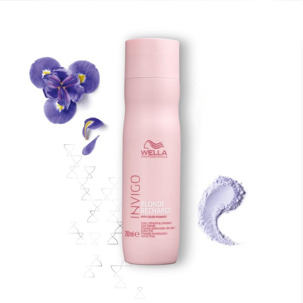 Wella Professionals Invigo Blonde Recharge Cool Blonde Shampoo 250ml 250ml 2