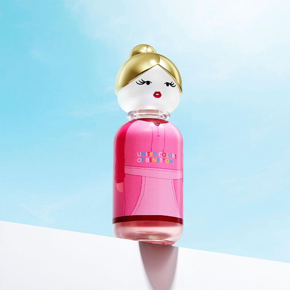 Benetton Sisterland Pink Raspeberry EDT Perfume Feminino 80ml 80ml 5