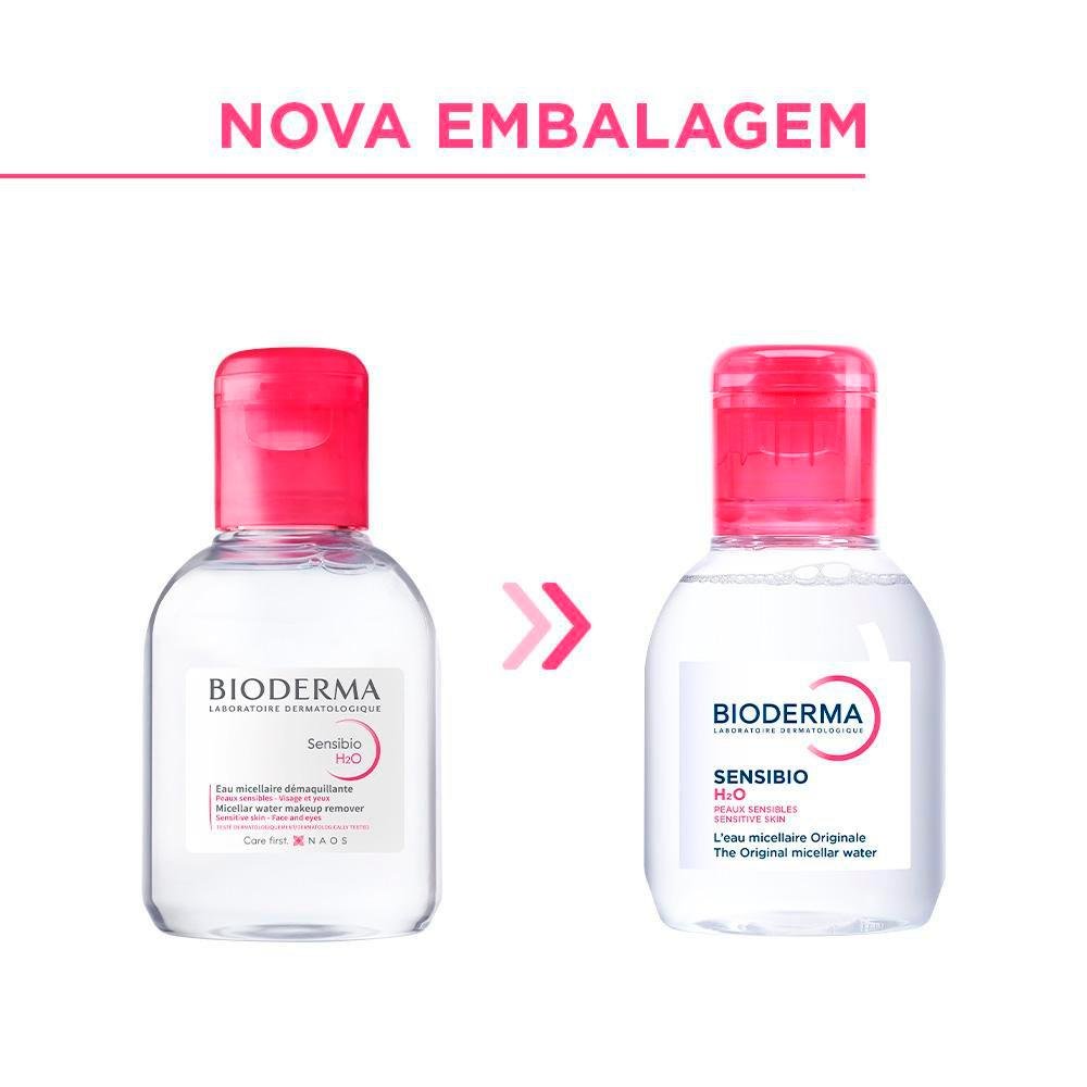 Bioderma Sensibio Água Micelar 100ml 100ml 3