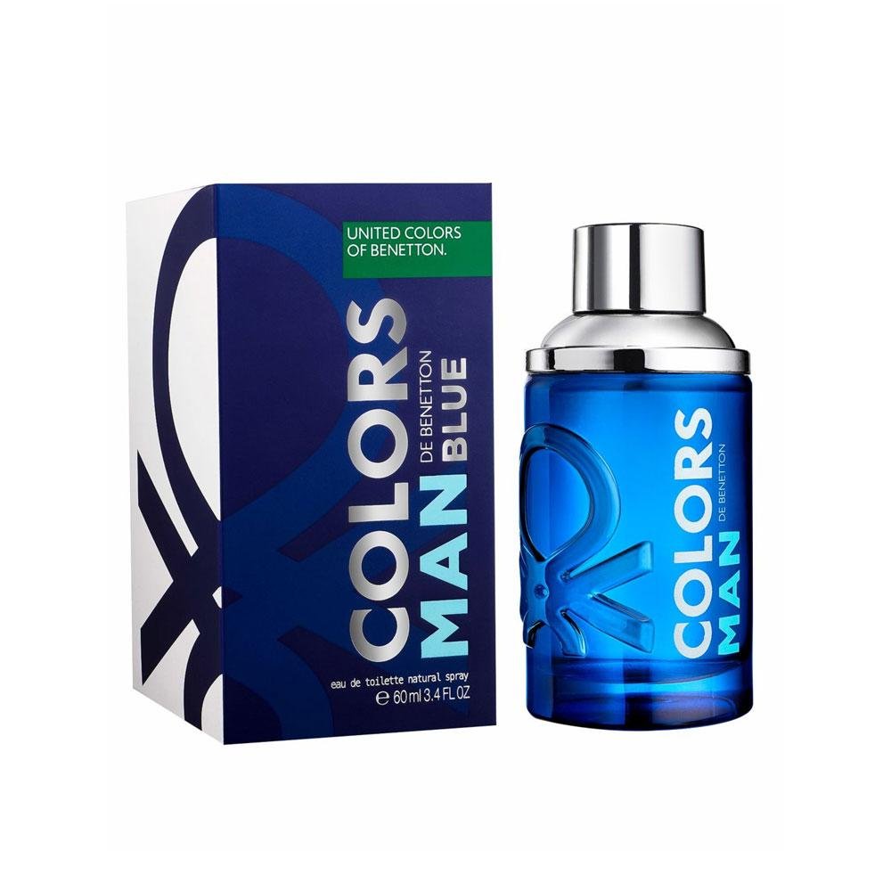 Benetton Colors Man Blue Eau de Toilette Perfume Masculino 60ml 60ml 4