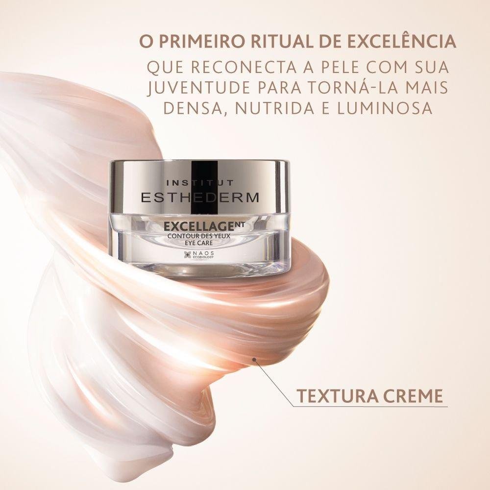 Esthederm Excellage Creme Anti-Idade para Àrea dos Olhos Óleo de Camélia 15ml 15ml 3