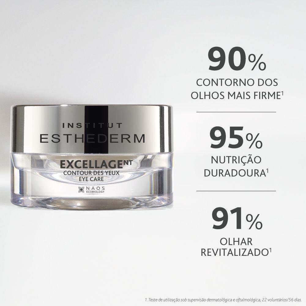 Esthederm Excellage Creme Anti-Idade para Àrea dos Olhos Óleo de Camélia 15ml 15ml 4