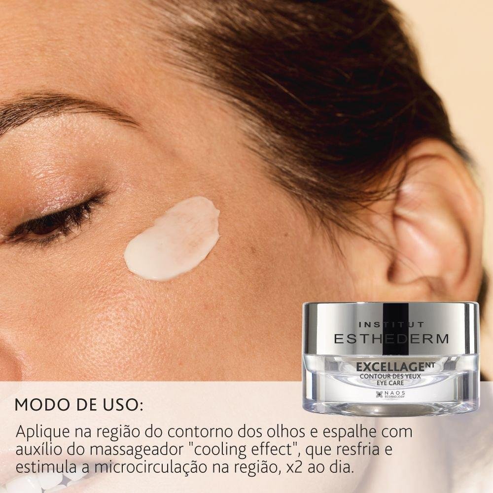 Esthederm Excellage Creme Anti-Idade para Àrea dos Olhos Óleo de Camélia 15ml 15ml 6