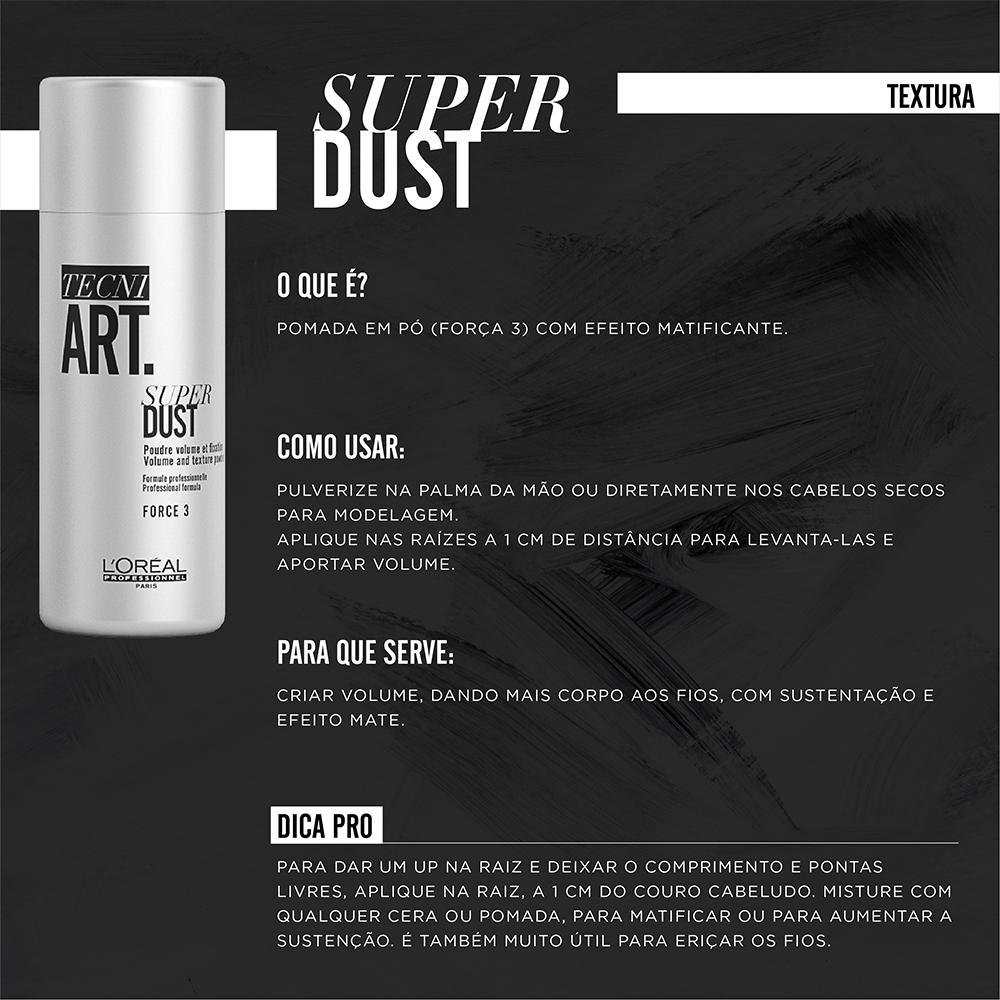 L'Oréal Professionnel Tecni Art Super Dust F3 Pó Texturizador 7g 7g 2