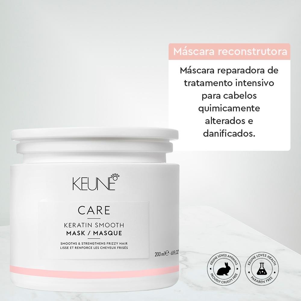 Keune Keratin Smooth Máscara 200ml 200ml 4