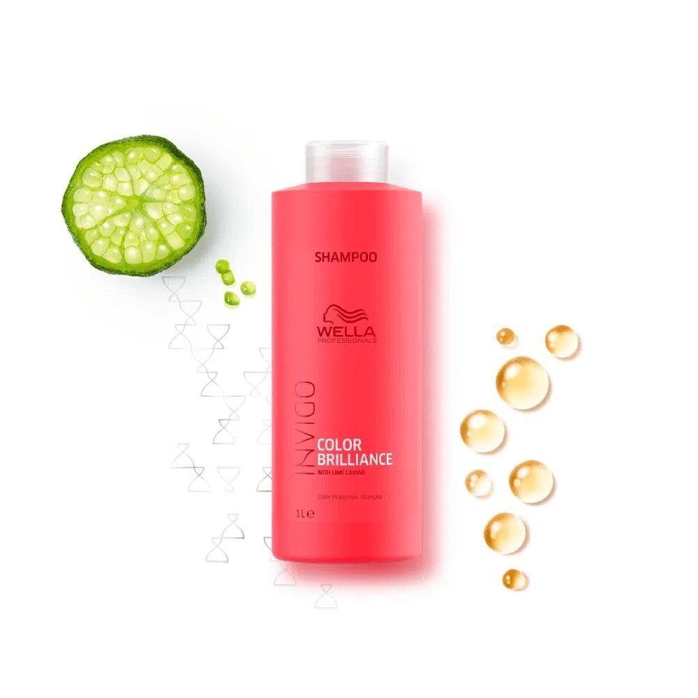 Wella Professionals Invigo Brilliance Shampoo 1000ml 1L 2