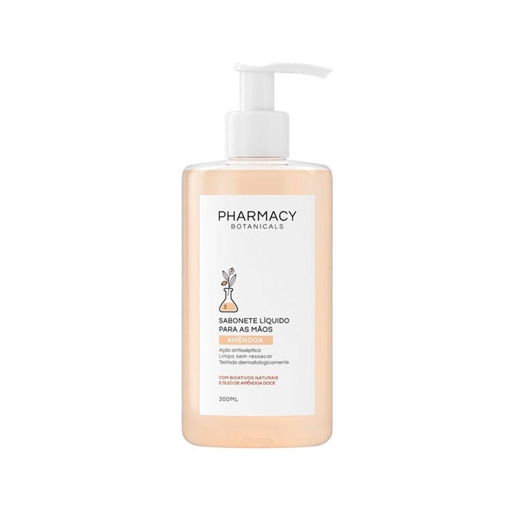 Pharmacy Botanicals Sabone Líquido Antisséptico para as Mãos Amendoas 300ml