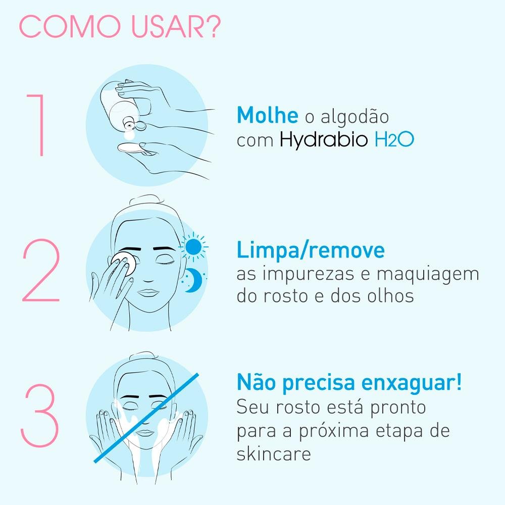Bioderma Hydrabio Água Micelar 250ml 250ml 6