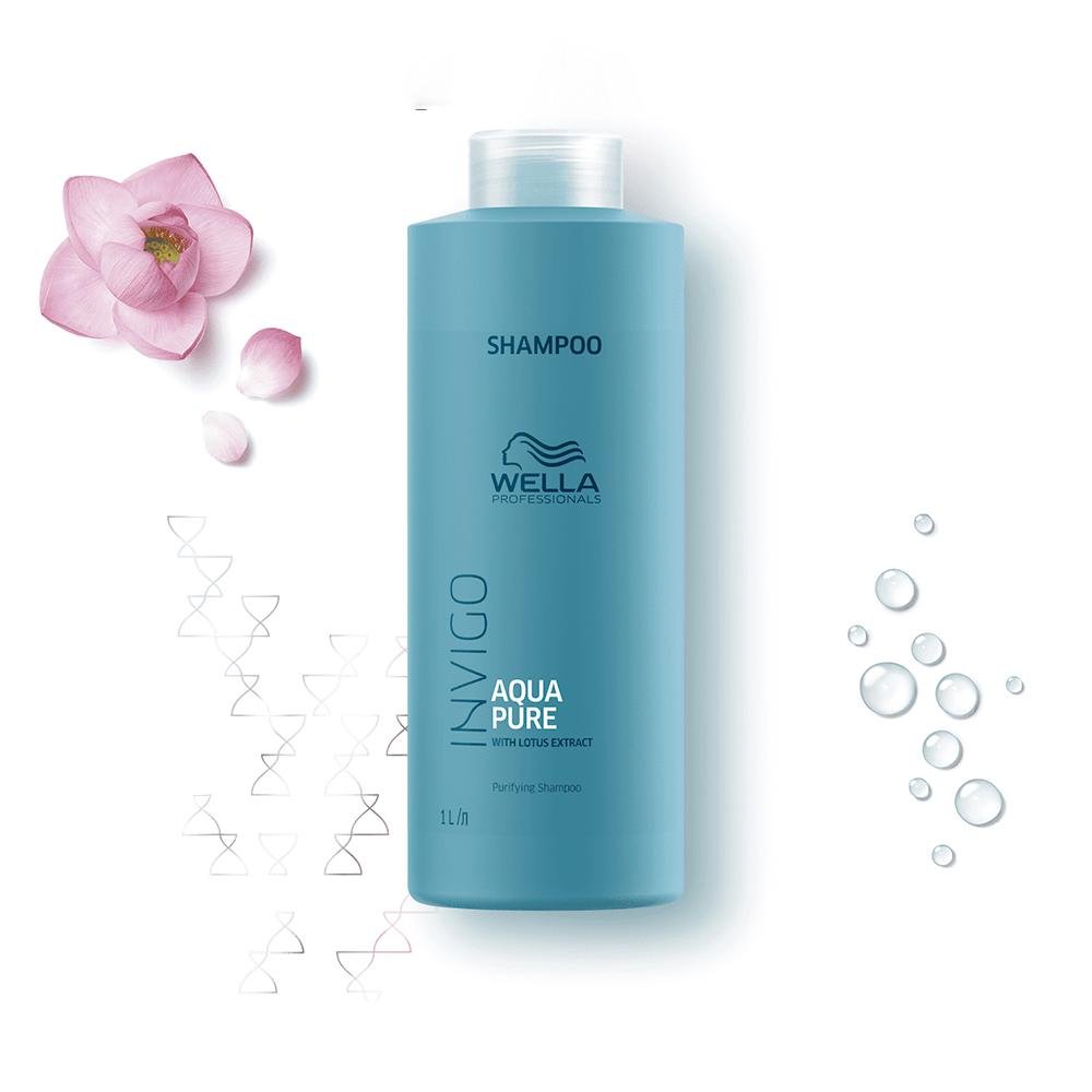 Wella Professionals Invigo Balance Aqua Pure Shampoo 1000ml 1L 2