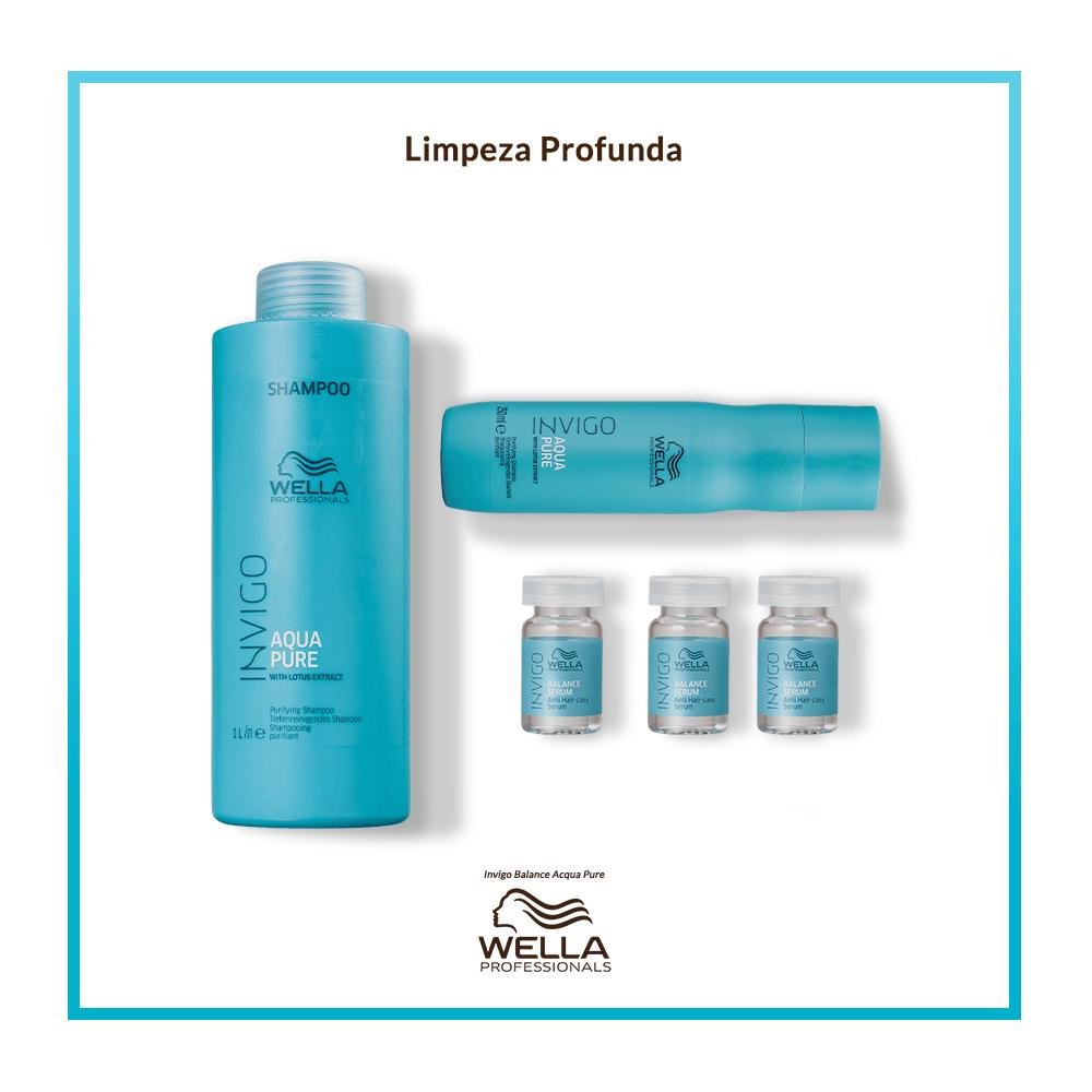 Wella Professionals Invigo Balance Aqua Pure Shampoo 1000ml 1L 6