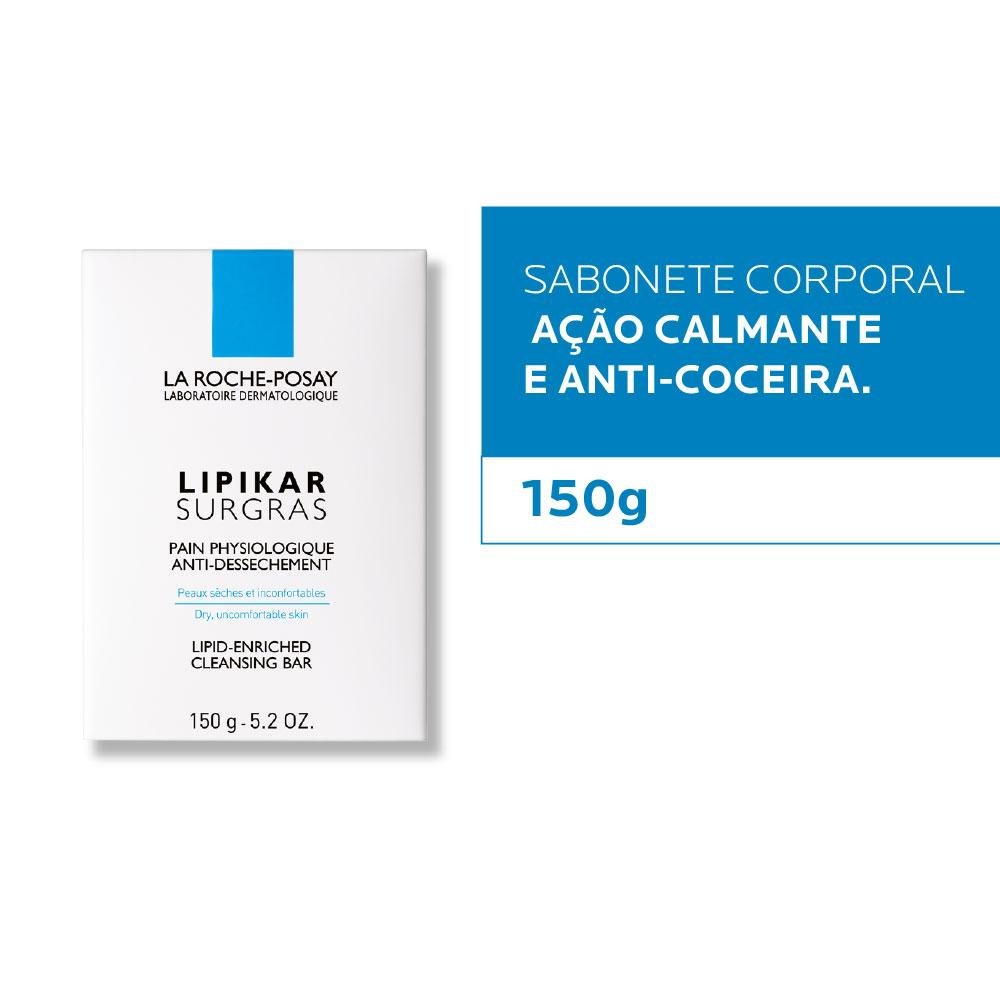 La Roche-Posay Lipikar Surgras Sabonete Em Barra 150g 150g 4