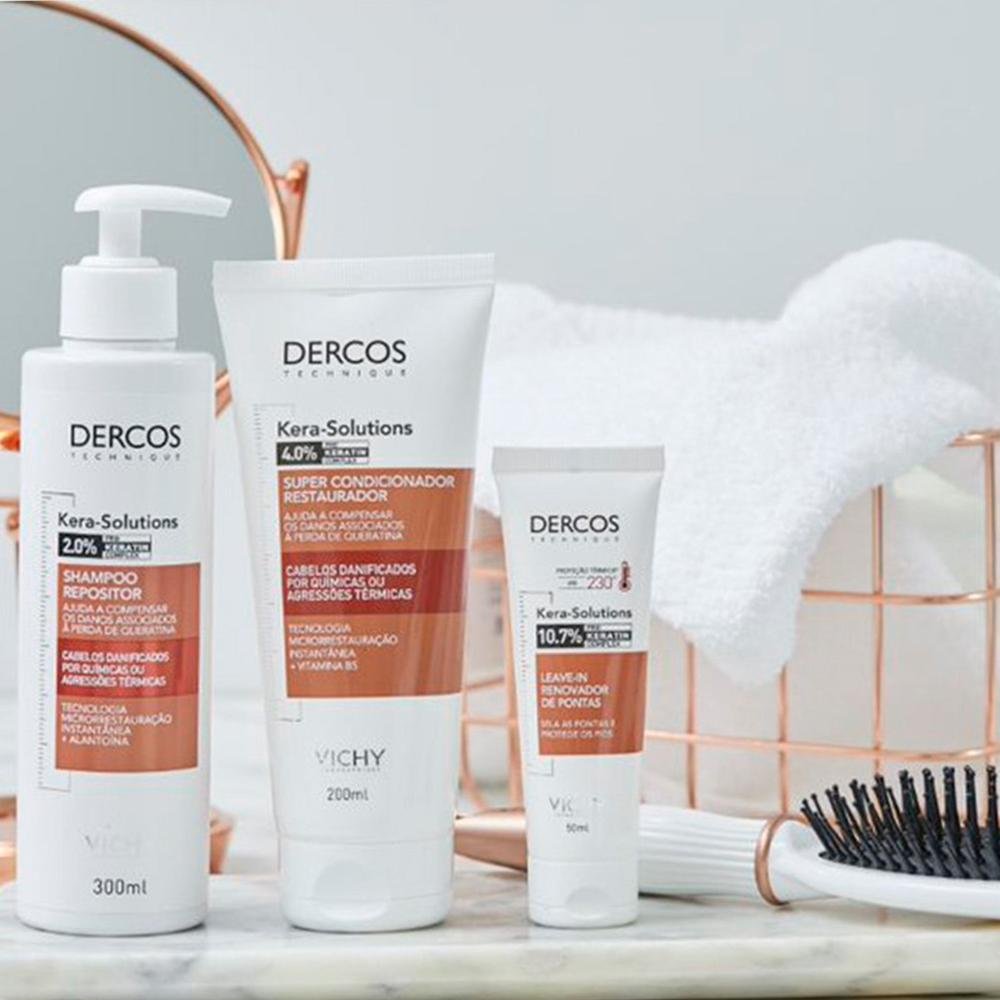 Vichy Dercos Kera-Solutions Shampoo 300ml 300ml 4