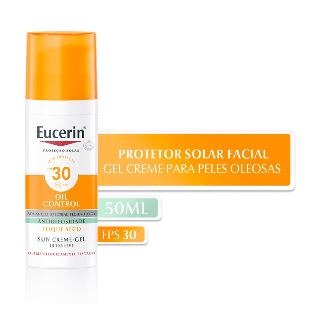 Eucerin Oil Control Protetor Solar Facial FPS30  50ml 50ml 2