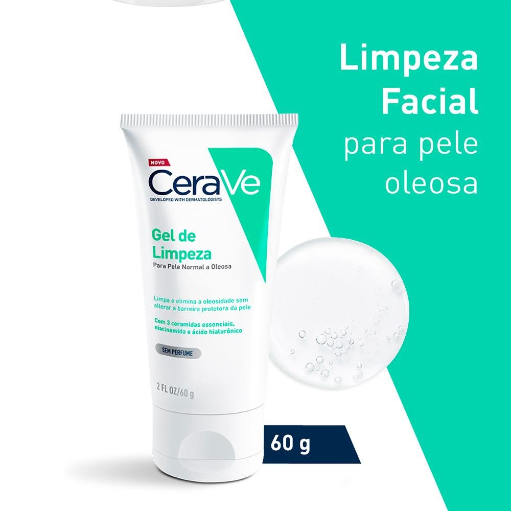 Cerave Limpeza Facial Gel 60g 60g 2