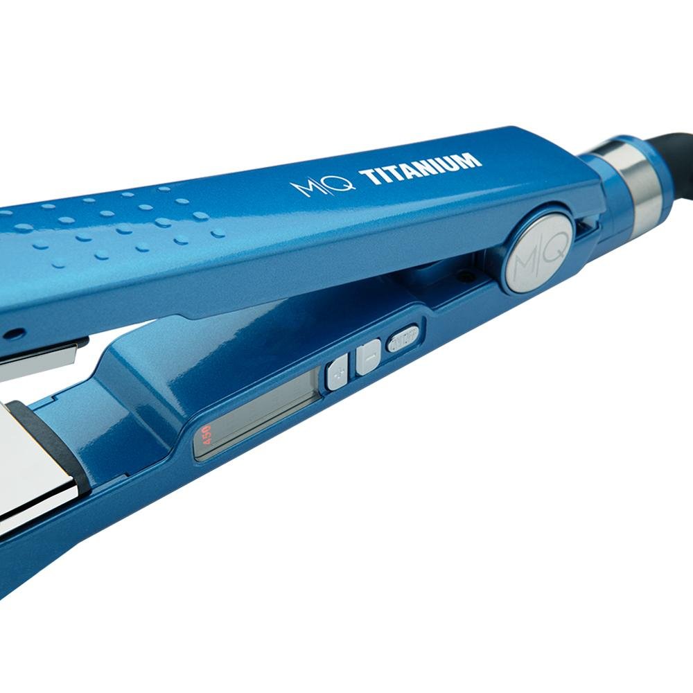 Mq Professional Titanium Prancha de Cabelo Azul Bivolt Bivolt 4