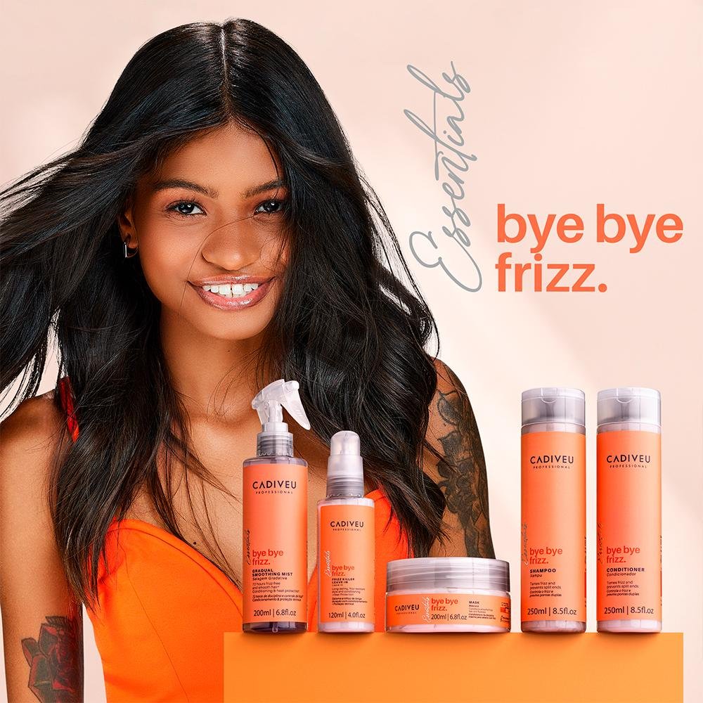 Cadiveu essentials Bye Bye Frizz Máscara 200ml 200ml 3