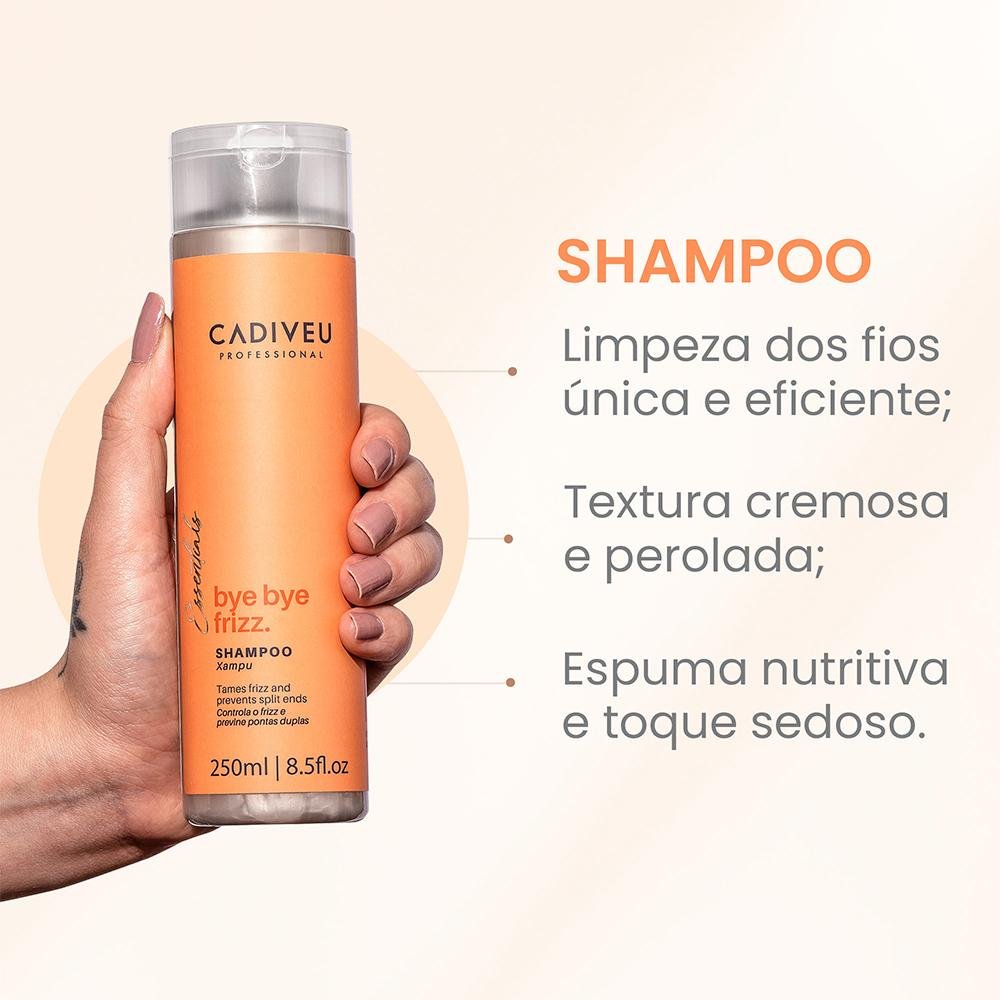 Cadiveu essentials Bye Bye Frizz Shampoo 250ml 250ml 2