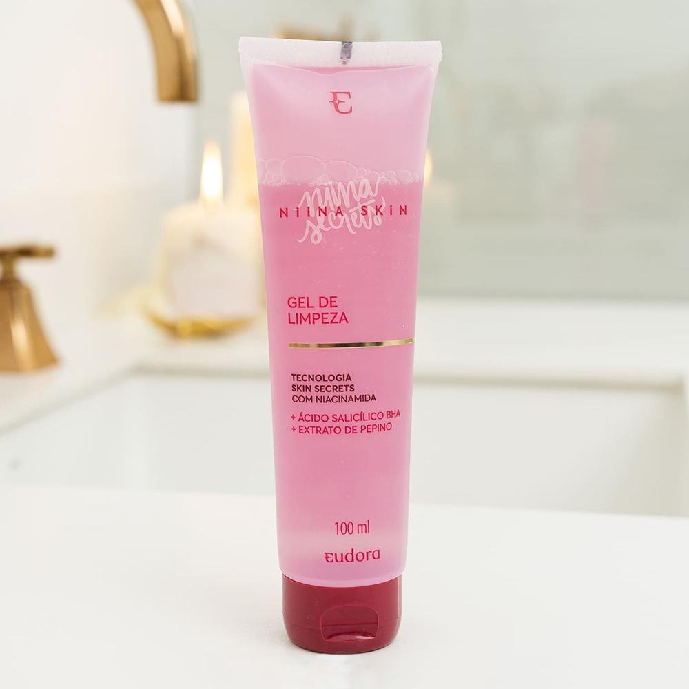 Eudora Niina Secrets Skin Gel Limpeza Facial 100ml 100ml 2