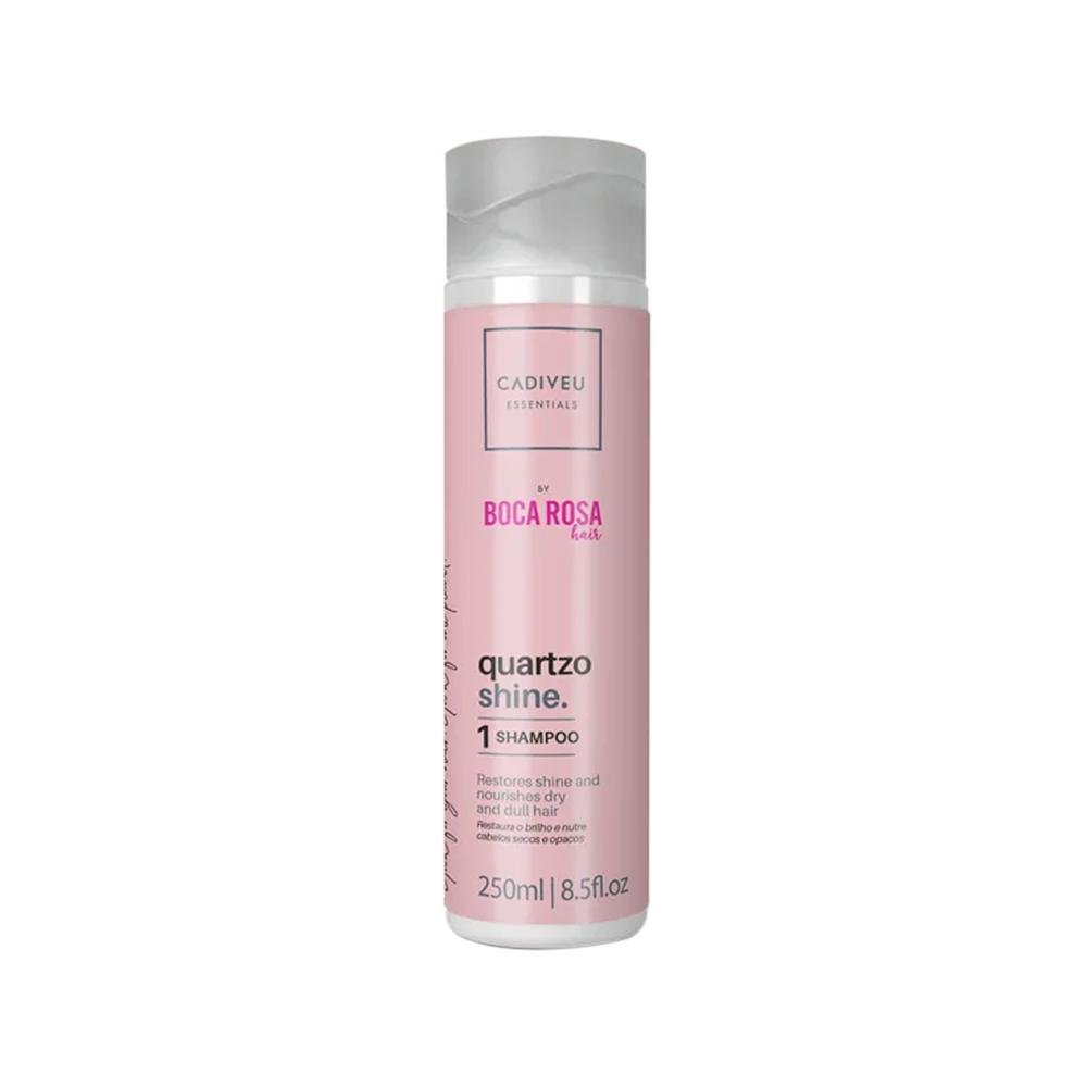 Kit Cadiveu Essentials Quartzo Shine by Boca Rosa - Shampoo e Condicionador Único 9