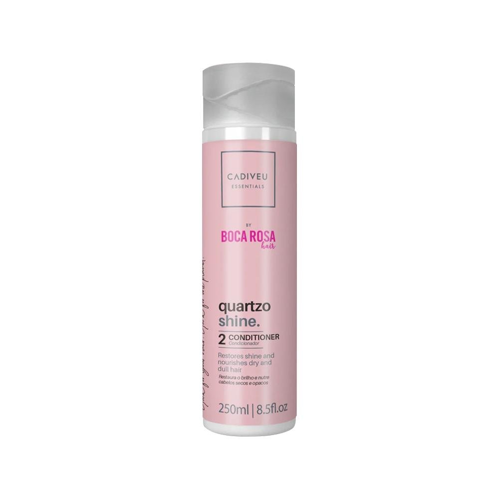 Kit Cadiveu Essentials Quartzo Shine by Boca Rosa - Shampoo e Condicionador Único 10