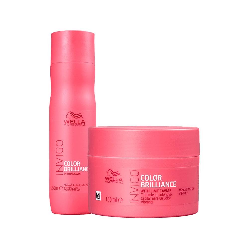 Kit Wella Professionals Inv Brilliance - Shampoo e Máscara ÚNICO 1