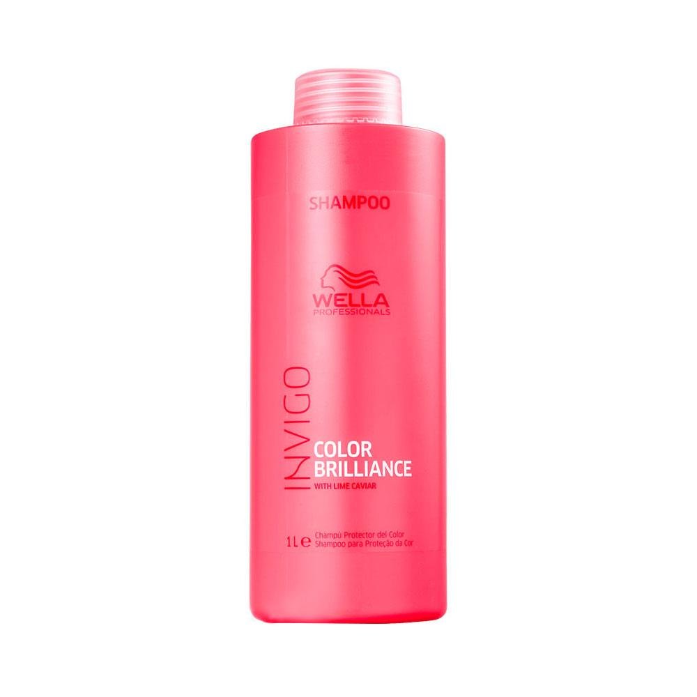 Kit Wella Professionals Invigo Color Brilliance Profissional - Shampoo e Máscara e Óleo ÚNICO 2