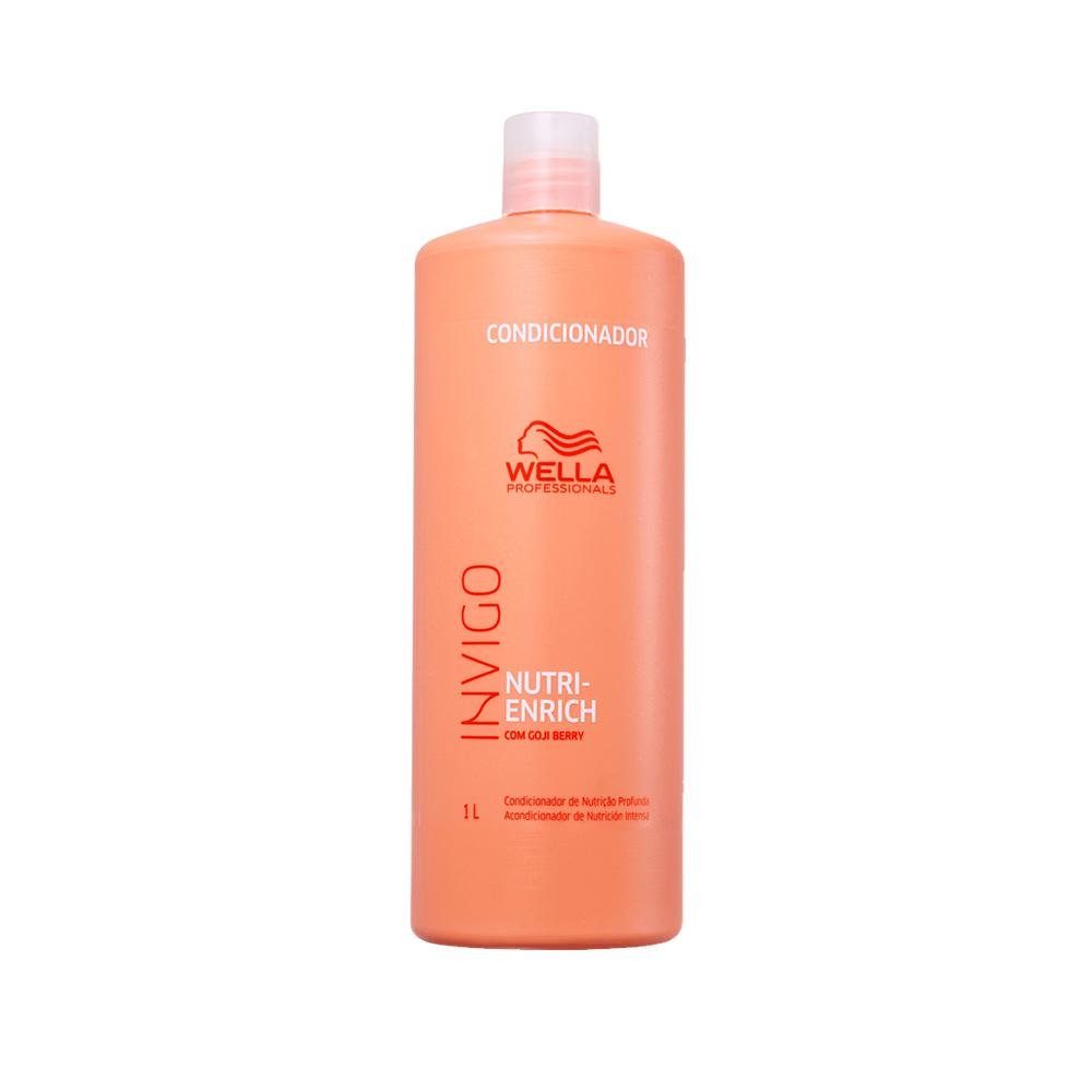 Wella Invigo Enrich Shampoo, Cond, Máscara e Leave-In ÚNICO 3