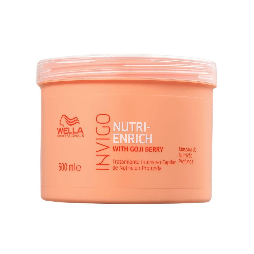 Wella Invigo Enrich Shampoo, Cond, Máscara e Leave-In ÚNICO 5