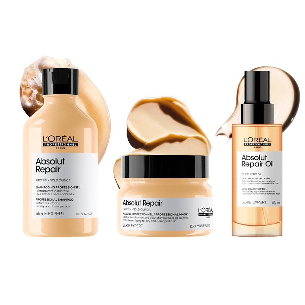 L'Oréal Professionnel  Se Abs. Repair Gold Quinoa Óleo 90ml 90ml 12