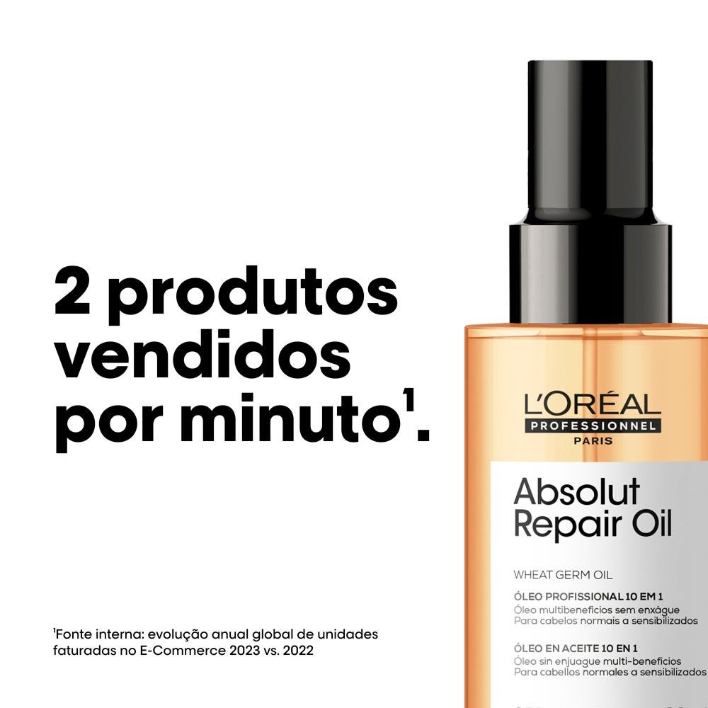 L'Oréal Professionnel  Se Abs. Repair Gold Quinoa Óleo 90ml 90ml 9