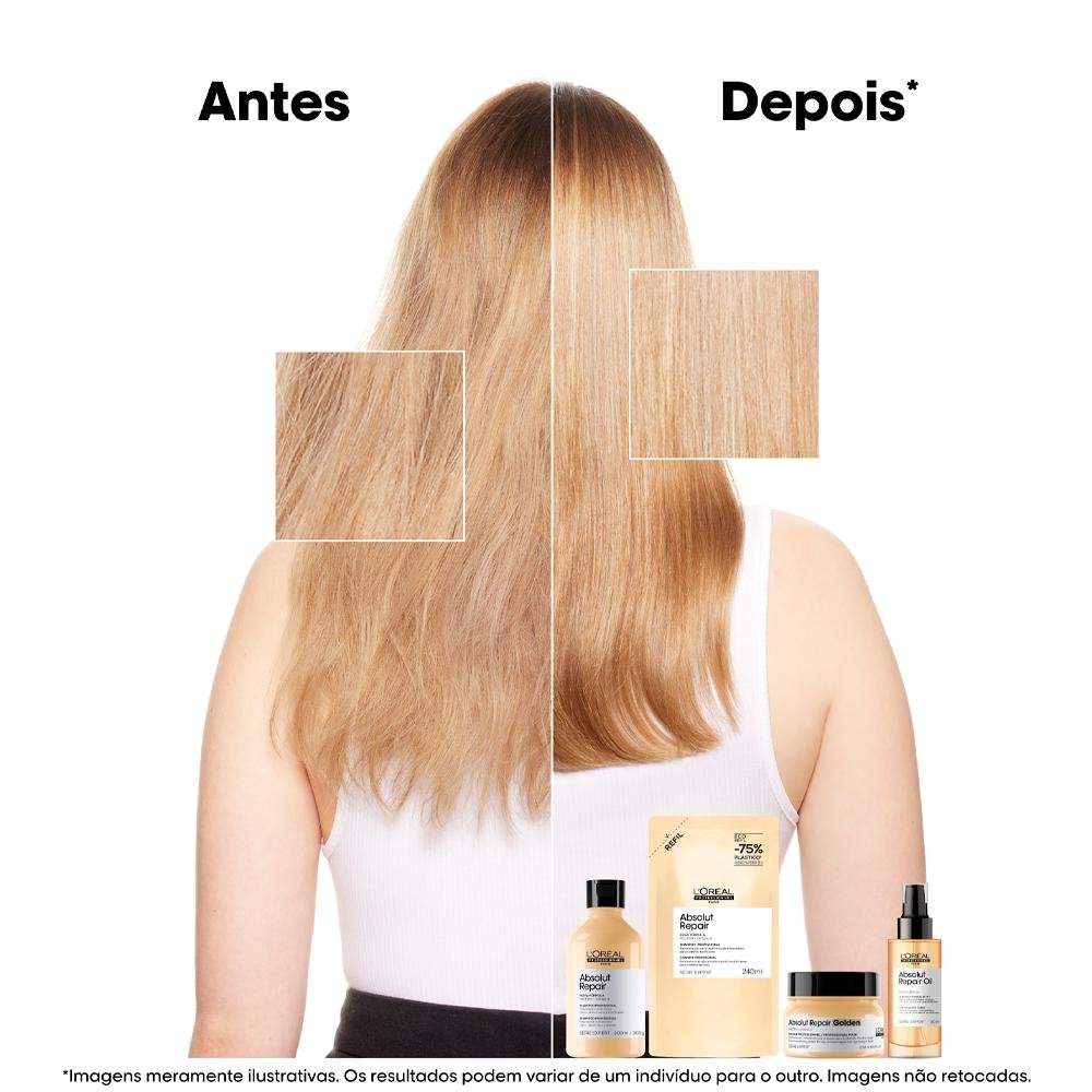 L'Oréal Professionnel Serie Expert Absolut Repair Gold Quinoa Golden Máscara 250G 250g 3